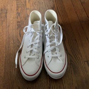White high top converse